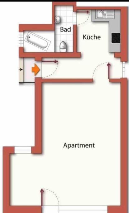 Studioappartement Mit Privatgarten In Ruhiger Wohnsiedlung Neumünster Eksteriør billede